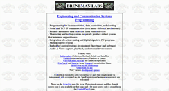 Desktop Screenshot of brenemanlabs.com